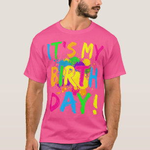 Its My Birthday Glow Party 80s Costume retro T-Shirt