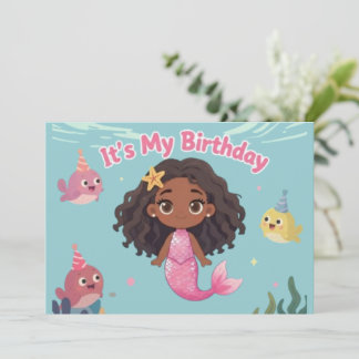 It's My Birthday Invitation