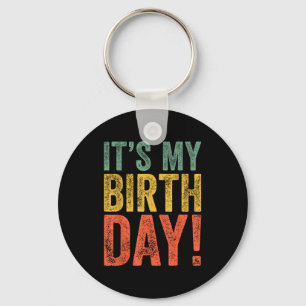 It's my birthday key ring