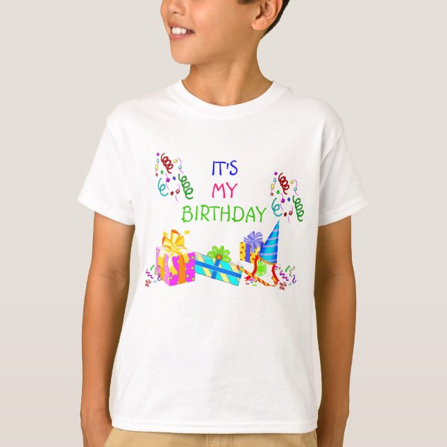 It's My Birthday Kid's T-Shirt (Front)