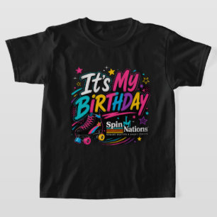 It's My Birthday Kids T Shirt SpinNations