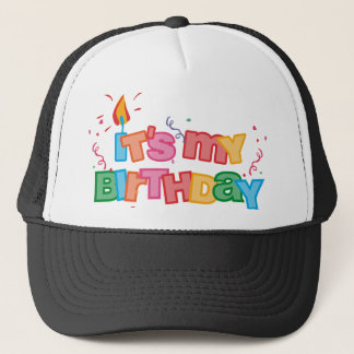 It's My Birthday Letters Hat