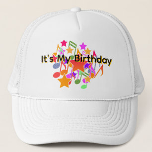 It's My Birthday Music Stars  Trucker Hat