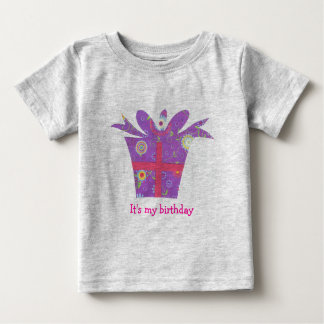 IT'S MY BIRTHDAY PAISLEY BABY T-Shirt