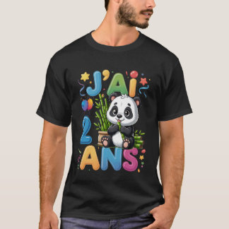 It's My Birthday Panda for Girls Party T-Shirt