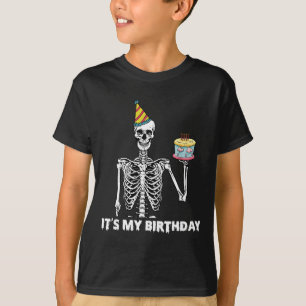 It's My Birthday Party Happy Halloween Birthday T-Shirt