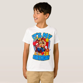 It's My Birthday Paw Patrol Birthday T-Shirt
