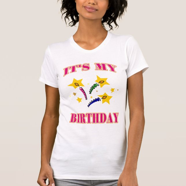 It's My Birthday T-Shirt (Front)