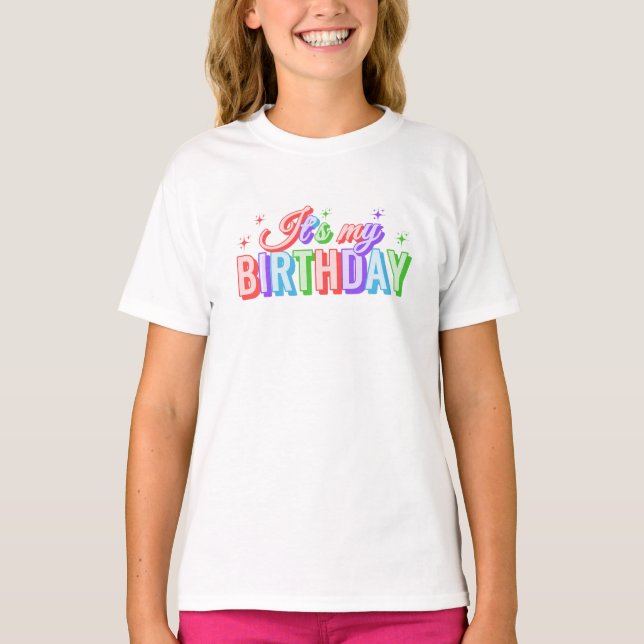 It's My Birthday T-Shirt (Front)