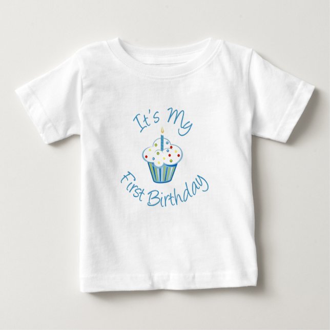 Its My First Bday Shirt - Customised (Front)