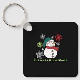It's my first Christmas Key Ring