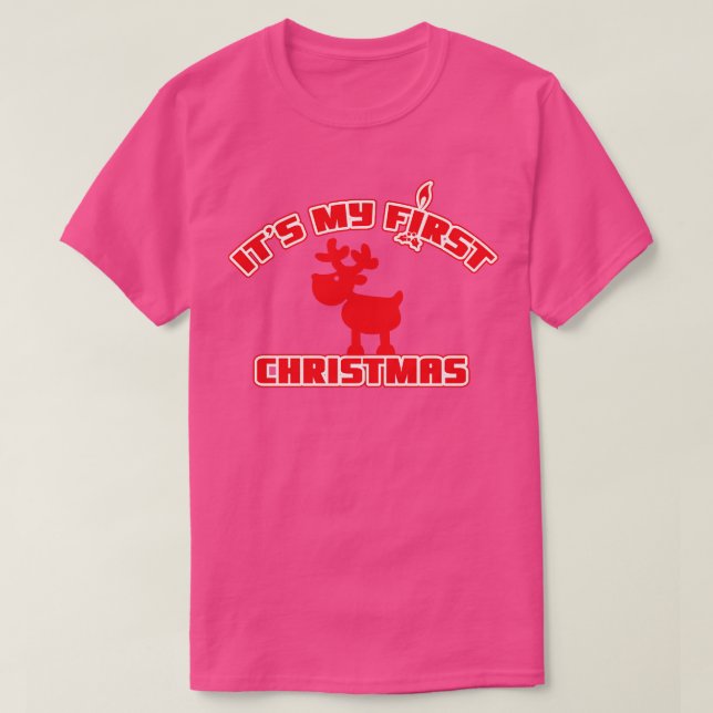 Its my first Christmas T-Shirt (Design Front)