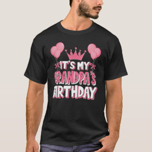 It's My Grandpa's Birthday Celebration T-Shirt