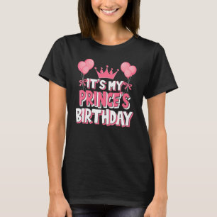 It's My Prince's Birthday Celebration T-Shirt