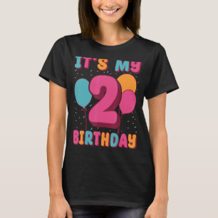Its My Second Birthday T-Shirt