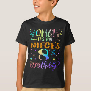 Its My Sisters 8th Birthday Happy Birthday 8 Years T-Shirt