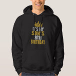 It's My Son's 9th Birthday 9 Years Old Boy Hoodie<br><div class="desc">It's My Son's 9th Birthday 9 Years Old Boy</div>