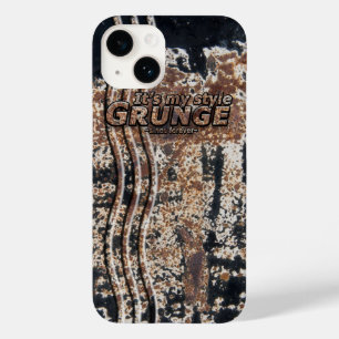 It's My Style GRUNGE Rusty Letters Case-Mate iPhone 14 Case