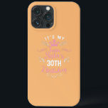 It's My Twin Sister 30th Birthday Happy 30 Year iPhone 13 Pro Max Case<br><div class="desc">It's My Twin Sister 30th Birthday Happy 30 Year Old B Day Gift. Perfect gift for your dad,  mum,  papa,  men,  women,  friend and family members on Thanksgiving Day,  Christmas Day,  Mothers Day,  Fathers Day,  4th of July,  1776 Independent day,  Veterans Day,  Halloween Day,  Patrick's Day</div>