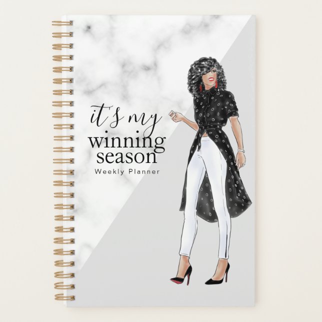 It's my winning season planner. planner (Front)