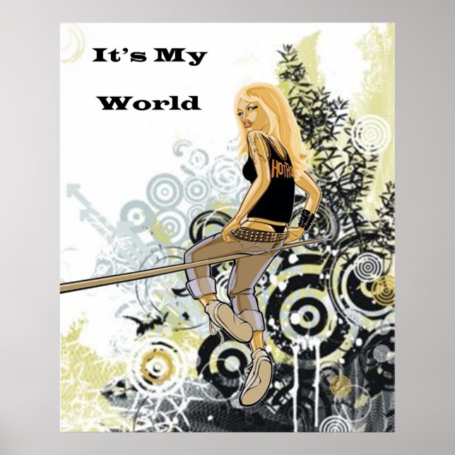 It's My World Poster (Front)