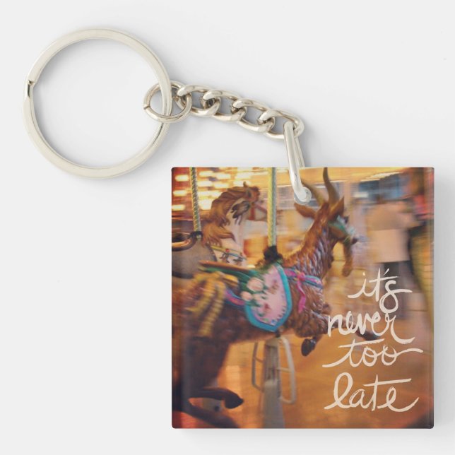It's Never Too Late, Merry Animals Key Ring (Front)