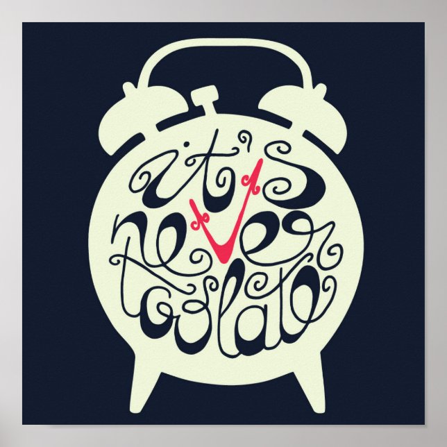 It's Never Too Late Poster (Front)