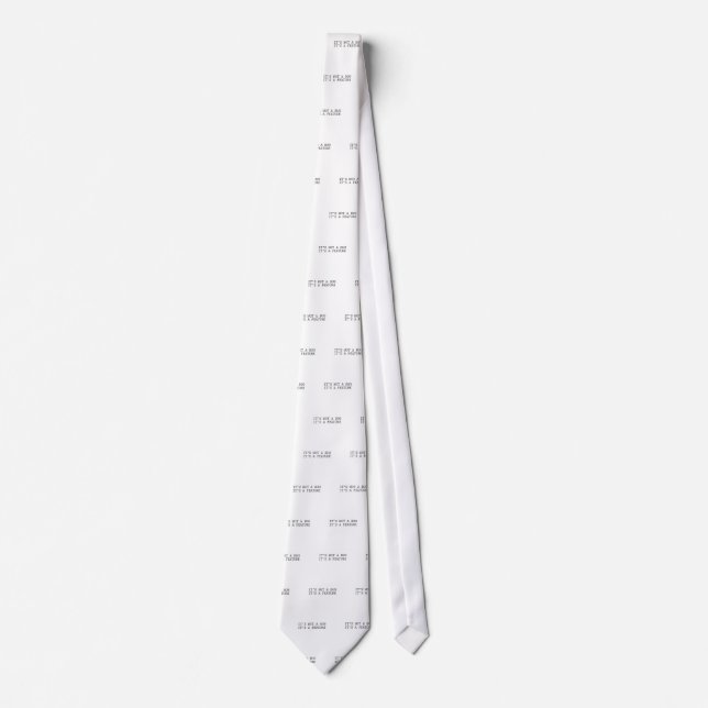 It's not a bug, funny design tie (Front)