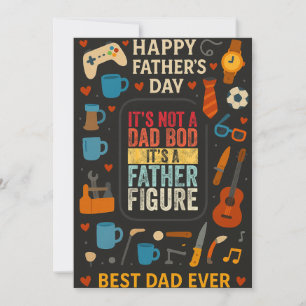 Its Not A Dad Bob Its A Father Figure Fathers Day  Invitation