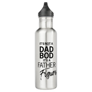 IT'S not a dad bod it's a father figure funny 710 Ml Water Bottle