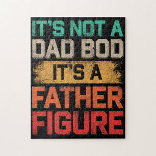 It's Not A Dad Bod It's A Father Figure Funny Jigsaw Puzzle