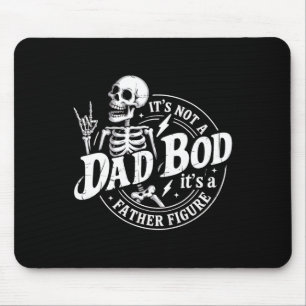 It's Not A Dad Bod It's A Father Figure Retro Fath Mouse Pad
