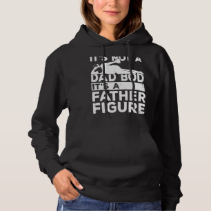 It's Not A Dad Bod It's A Father Figure Retro Vint Hoodie