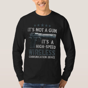 Its Not A Gun Meme Funny Its Not A Gun Communicati T-Shirt