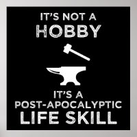 It's Not A Hobby Funny Blacksmithing