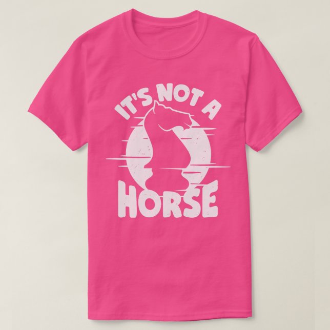Its Not A Horse Chess Game Player Gift  T-Shirt (Design Front)