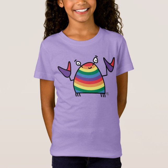 It's not a Pride Flag. It's a Pride Crab.™ T-Shirt (Front)