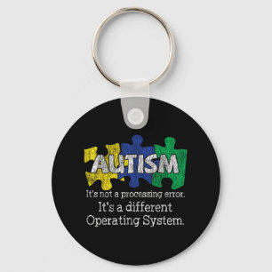 Its Not A Processing Error Autistic Kids Autism Aw Key Ring