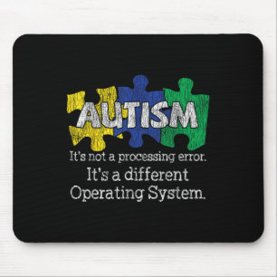 Its Not A Processing Error Autistic Kids Autism Aw Mouse Pad