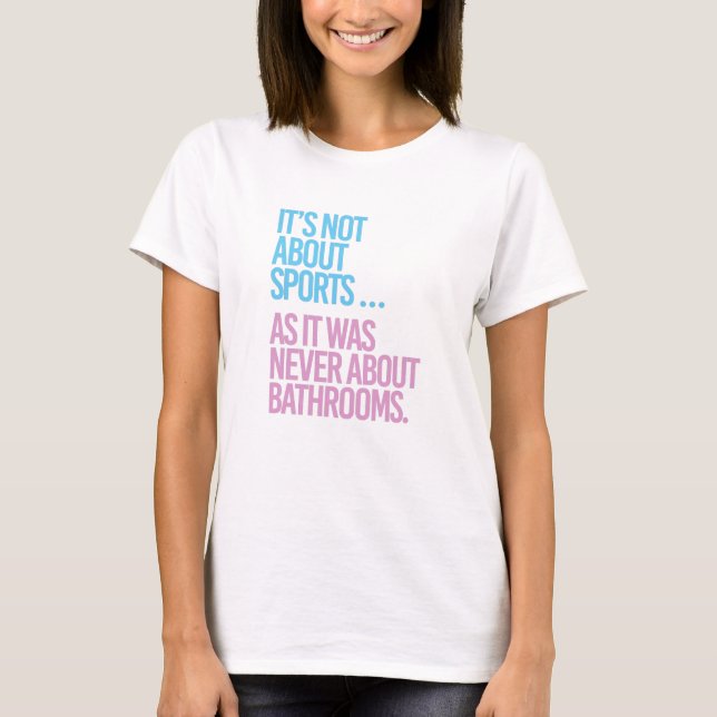 It's not about sports T-Shirt (Front)