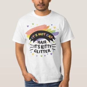 it's not cat hair it's kitty glitter shirt