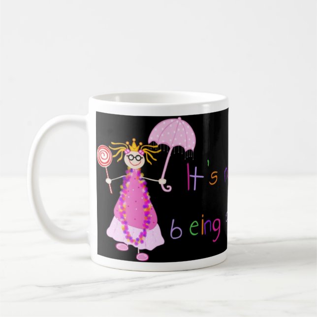 It's Not Easy Being a Princess Mug (Left)