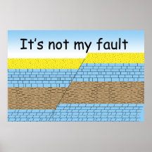 It's not my fault poster