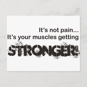 Its Not Pain... Postcard