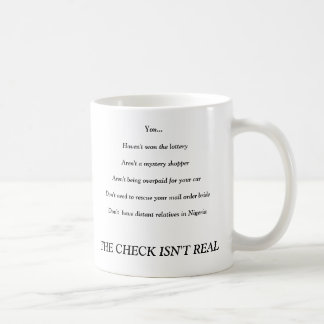 It's not real coffee mug