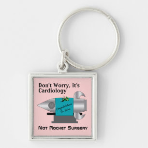 It's Not Rocket Surgery Personalised Key Ring