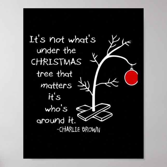 It's Not What's Under The Tree That S  Poster (Front)