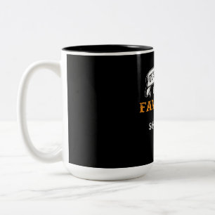 Its Official I'm The Favourite Son in Law Funny Two-Tone Coffee Mug