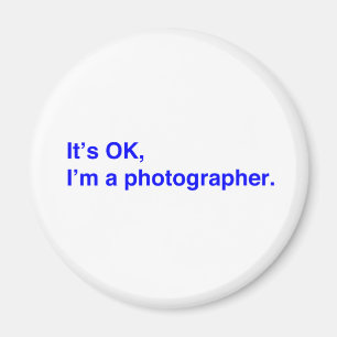 It's OK, I'm a photographer. Magnet