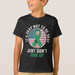 Its Ok Not To Be Ok Mental Health Awareness Ribbon T-Shirt